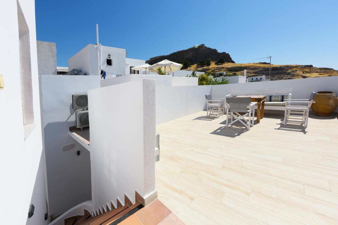 Pera Houses 2-Bedroom In The Center Of Lindos Exterior foto