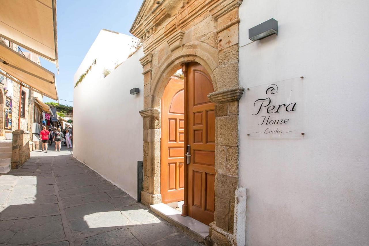 Pera Houses 2-Bedroom In The Center Of Lindos Exterior foto